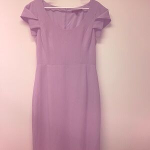 Black Halo 10 Lavender Dress